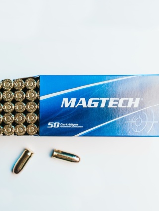 7,65 BROWNING / 32 AUTO NABÓJ KULOWY FMJ / 71 GRAIN / 4,6 G (MAGTECH) 32A