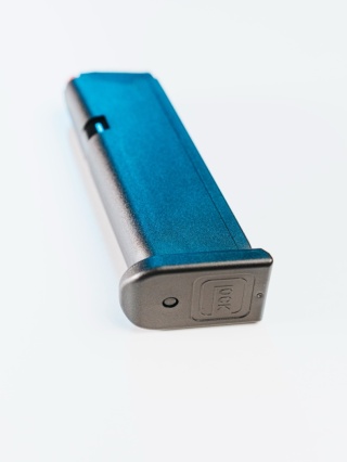 MAGAZYNEK DO GLOCKA 19 GEN. 5, 15NB (NR KAT. 39231) ORANGE, DO KAL. 9 PARA