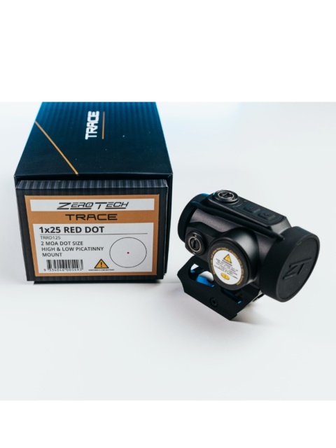 ZEROTECH KOLIMATOR TRACE RAS 1X25 2MOA H-L MOUNT TRRD125