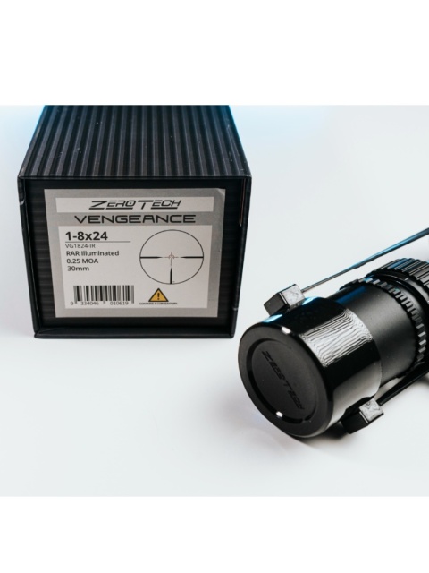 ZEROTECH LUNETA VENGEANCE 1-8X24 SFP RAR MOA VG1824-IR
