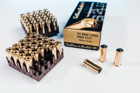 32 S&W LONG WC NABÓJ KULOWY S&B 6,5G V311302