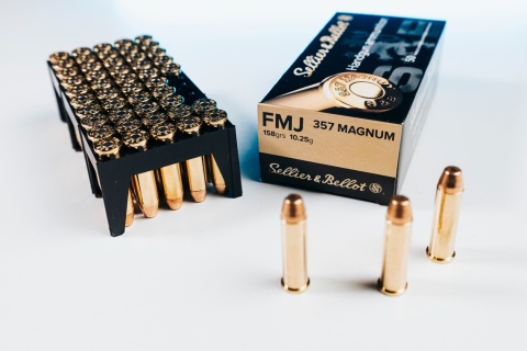 357 MAGNUM NABÓJ KULOWY FMJ S&B 10,25G V311392