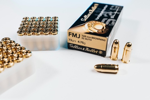 7,65 BROWNING NABÓJ KULOWY FMJ S&B 4,75 V310232