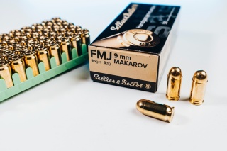 9 MAKAROV NABÓJ KULOWY FMJ S&B 6,1G V310912