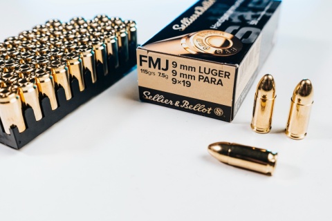 9 PARA NABÓJ KULOWY FMJ S&B 7,5G V310452