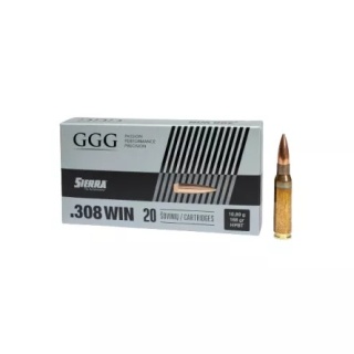 308 WIN NABÓJ KULOWY GGG HPBT GPX13 168GRN 10,9G (1009114) SIERRA