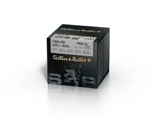 7,62X39 NABÓJ KULOWY FMJ S&B 8,0G