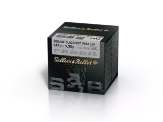 300AAC BLACKOUT WIN NABÓJ KULOWY FMJ S&B 9,55G V345092