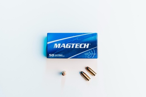 7,65 BROWNING / 32 AUTO NABÓJ KULOWY FMJ / 71 GRAIN / 4,6 G (MAGTECH) 32A