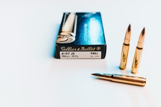 8X57JS NABÓJ KULOWY FMJ S&B 12,7G V331842