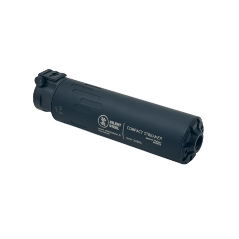 Tłumik do broni Silent Steel Flow Streamer Steel 5.56 QDB Bolt Lock (kolor: czarny) 42309 ST556B-SS QDB