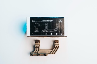 PRIMARY ARMS 30MM PLX CANTILEVER MOUNT 2.04" CLEAR ANODIZED