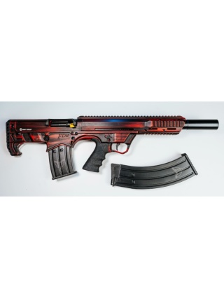 HUNT GROUP FD12 (RED DISTRESSED), LUFA 47 CM, MAGAZYNEK 5/10+1, KAL. 12/76, SYS. BULLPUP