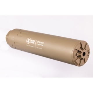 Tłumik do broni Silent Steel Flow Streamer Steel 5.56 Magpul FDE 41824 ST556FDE-SS