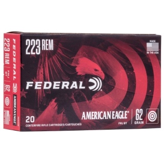 223REM NB.FMJ FEDERAL 62GRS (4,0G) .AE223N