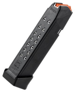 MAGAZYNEK DO GLOCK 17+2 NB (NR KAT.2354) GLOCK 17 ORANGE